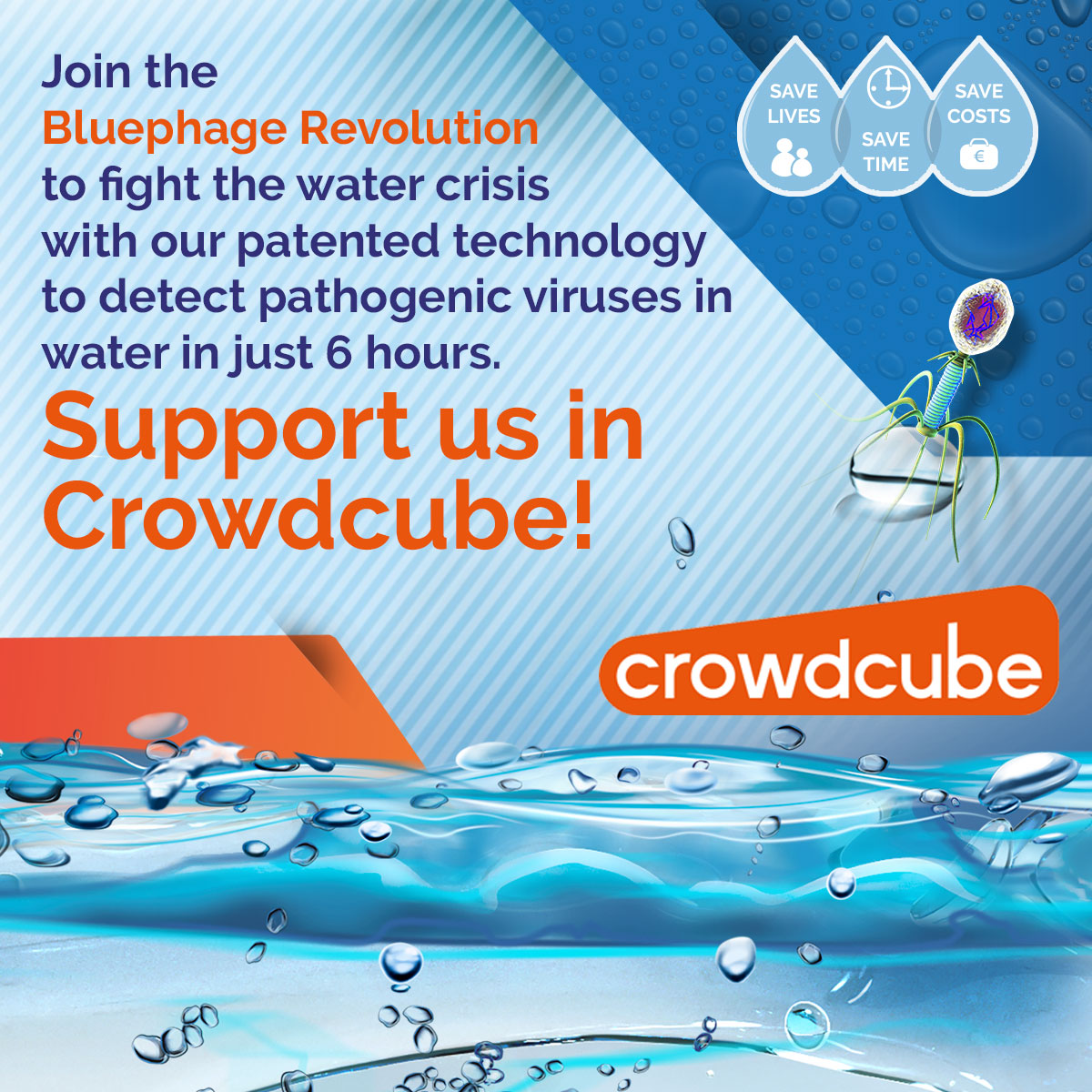 Crowcube: Blulephage is raising €800.000