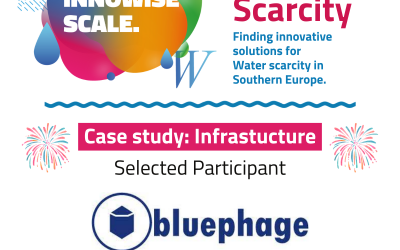 What can Bluephage do to combat the water scarcity crisis?